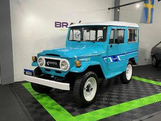 toyota band.jipe cap.de aço chas. curto diesel 1980