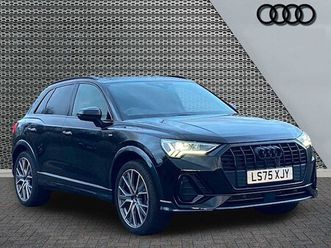 audi q3 suv black edition 150 ps tfsi s tronic