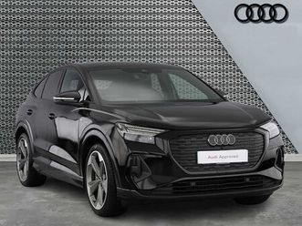 audi q4 sportback e-tron black edition 45 quattro