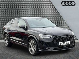 audi q3 sportback black edition 150 ps tfsi s tronic