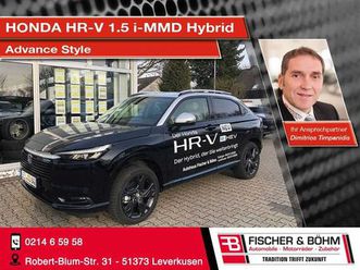 honda hr-v 1.5 i-mmd hybrid avance style