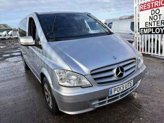 2013 mercedes-benz vito vito 113 cdi traveliner minibus diesel manual