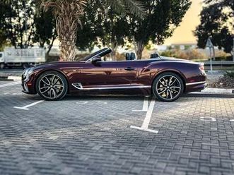 bentley continental gtc centenary edition w12