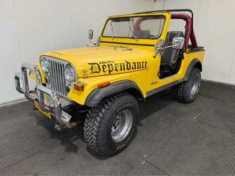 jeep - 4x4 - 4.2 - cj-7 - voiture classique - 1980