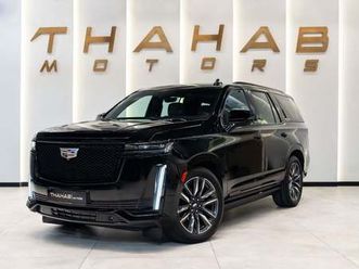 cadillac escalade sport platinum 6.2l awd sport platinum awd sport platinum - 2021 | gcc | vip seat | | full option |