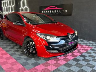 renault megane iii coupe rs cup 2.0l 16v 275 ch ~ clim automatique ~ bluetooth ~ régulateur ~ radars ar
