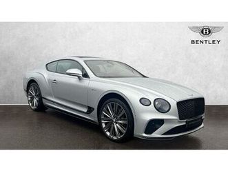 2022 bentley continental 6.0 w12 gt speed coupe