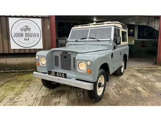 1983 land rover series 3 *station wagon configuration* (pvl) a vendre