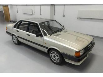 1986 audi 80 sport 4dr saloon petrol manual