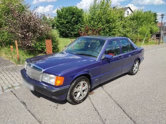 mercedes benz 190e 2.3 avantgarde azzurro sportline
