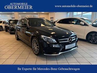 mercedes-benz c 200t amg 9g-tr. rü-ka shz led ambiente navi