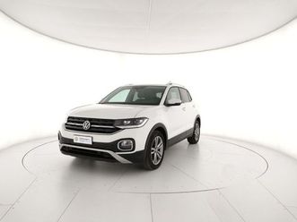 t-cross advanced 1.0 tsi 81 kw (110 cv) manuale