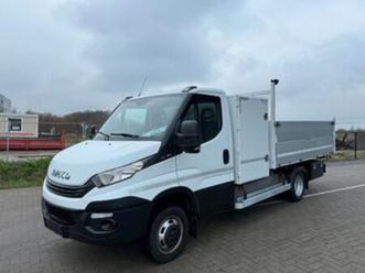 ② iveco daily kipper 3.0d – 2016 – 87.000 km – rijbewijs c — camionnettes & utilitaires — 2ememain
