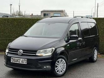 ② volkswagen caddy 2.0 tdi maxi 150 cv - long chassis - tvac ! — camionnettes & utilitaires — 2ememain