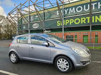 vauxhall corsa 5 door 1.2ltr air blue 2008 5dr (only 96,995m,ideal 1sr car)