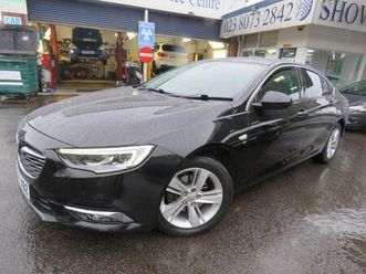 vauxhall insignia 1.6 turbo d ecotec elite nav grand sport euro 6 (start/stop) 5dr diesel manual
