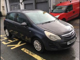 2013 vauxhall corsa 1.2 s 5dr [ac] hatchback petrol manual