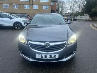 vauxhall insignia design cdti eflex s/s, 2016, ulez free, 12m mot, 1 owner