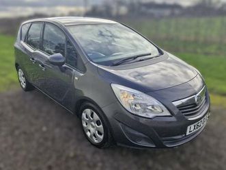 2012 vauxhall meriva 1.7 cdti exclusiv mpv 5dr diesel auto euro 5 (110 ps)