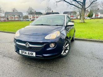 2014 vauxhall adam 1.2i jam 3dr hatchback petrol manual