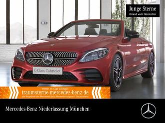 mercedes-benz c 220 d 4m cabrio amg/night/mbeam/kamera/burmest