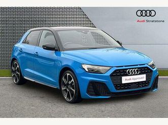 1.0 tfsi 25 black edition sportback s tronic euro 6 (start/stop) 5dr