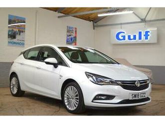 2018 vauxhall astra 1.4t 16v 150 elite nav 5dr auto hatchback petrol automatic