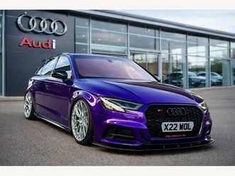 2.0 tfsi black edition sportback 5dr petrol s tronic quattro euro 6 modified rs3 airlift bagged showcar 400 bhp warranty available ◊