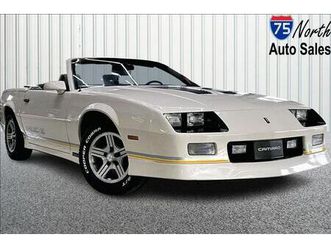 used 1989 chevrolet camaro iroc-z