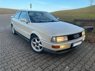 audi coupé quattro 20v, perlmutt, oldtimer