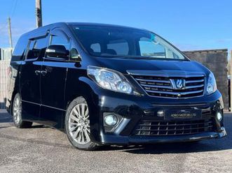 2013 toyota alphard 240s golden eye 7 seater mpv petrol automatic