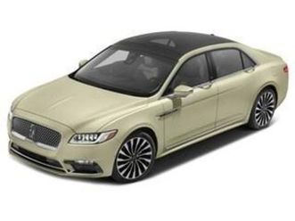 used 2017 lincoln continental reserve