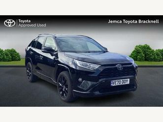 toyota rav4 black edition suv's 2.5 vvt-h black edition cvt euro 6 (start/stop) 5dr