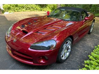 7k-mile 2008 dodge viper srt-10 roadster