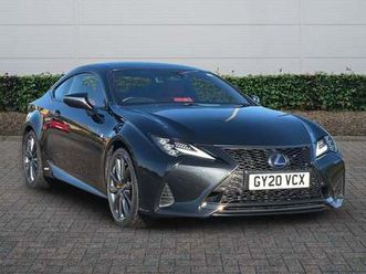 2020 lexus rc 300h 2.5 f-sport 2dr cvt coupe hybrid automatic