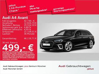 audi a4 avant 40 tfsi qu. s tronic 2x s line ahk/stdh
