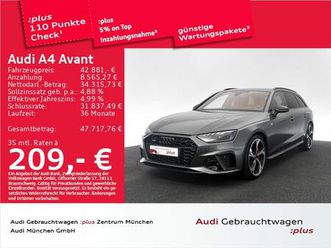 audi a4 avant 45 tfsi qu. s tronic s line competition