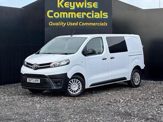 2023 toyota proace 2.0d 140 icon crew van panel van diesel manual