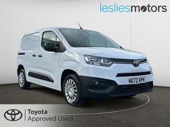 2023 toyota proace 1.5d 100 icon van [6 speed] van diesel manual