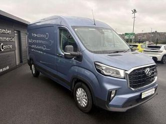pre reg deal january 2026 maxus deliver 9 2.0 (150) lux fwd high roof l3h2