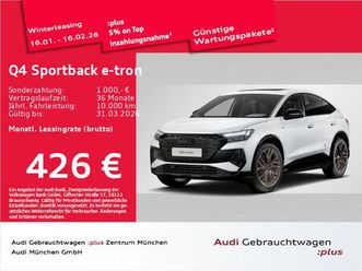 audi q4 sportback e-tron 45 s line edition ahk/21