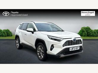 toyota rav4 excel suv's 2.5 vvt-h excel cvt euro 6 (start/stop) 5dr