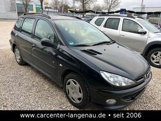 peugeot 206 1.4 sw jbl 75 + tüv neu