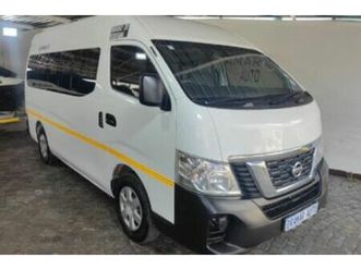 2020 nissan nv350 2.5 16-seat impendulo