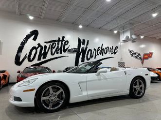 2006 chevrolet corvette conv 3lt, z51, nav, auto, chromes, spoiler, 47k!