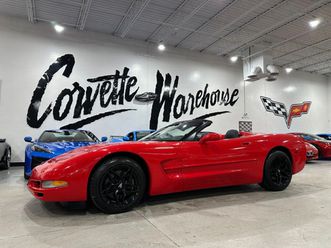 2002 chevrolet corvette conv 1sc, z51, zr1's, g92, auto, sports, 94k!