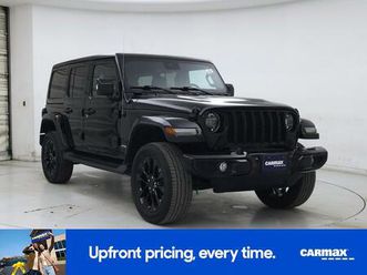 used 2022 jeep wrangler unlimited sahara high altitude
