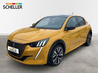 peugeot 208 e- gt 50 kwh *pano*shz*kamera*