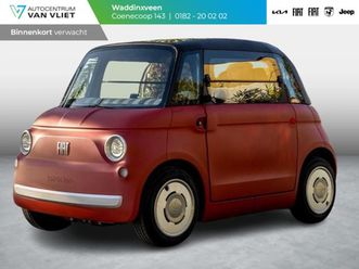 fiat topolino - base | rosso corallo | private lease € 169, -* | actieradius 75km | rijklaar