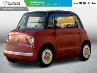 fiat topolino - base | rosso corallo | private lease € 169, -* | actieradius 75km | rijklaar